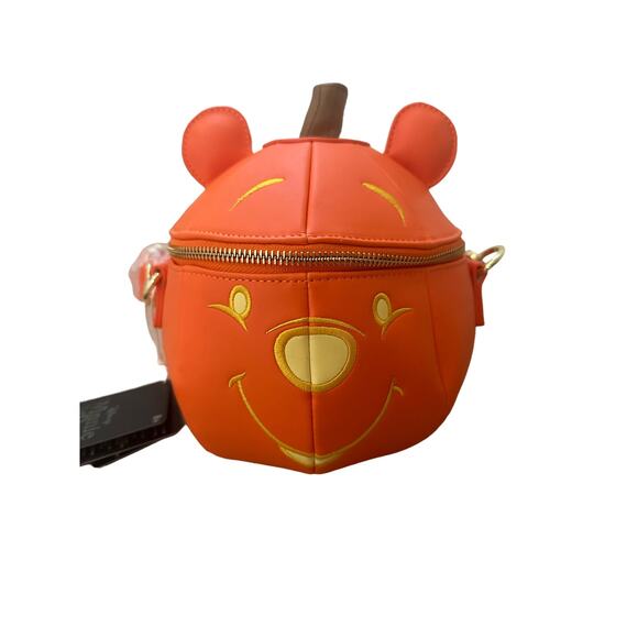 Loungefly|Disney|Winnie the Pooh Pumpkin‎ Glow|NWT|Crossbody Bag - Picture 1 of 5